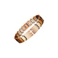 💎 50% DE RÉDUCTION ! 💎 Bracelet à Maillons Rétro en Bronze Ajustable – Triple Aimants, Design Vintage & Cadeau Plein de Sens ✨🎁