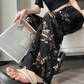 💎 50% DE RÉDUCTION ! 💎 Pantalon Femme à Détails Creux & Strass Thermocollés – Coupe Slim Élégante, Anti-Plis & Anti-Boulochage ✨🖤