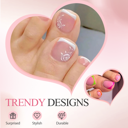 💅 PROMO EXCEPTIONNELLE : 50% DE RÉDUCTION ! ✨ Ongles Artificiels pour Femmes (Lot 150 Pièces) – Application Facile, Base en Gel Doux & Design Tendances 💎