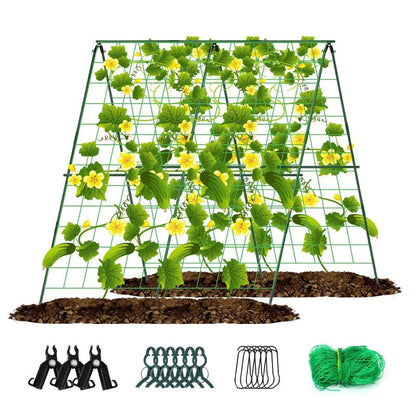 💎 50% DE RÉDUCTION ! 💎 Treillis de Jardin en A pour Plantes Grimpantes – Acier Renforcé, Anti-Rouille & Kit Complet Inclus 🌿🍇