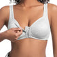 💎 50% DE RÉDUCTION ! 💎 Lot de 4 Soutiens-Gorge Push-Up à Fermeture Avant – Sans Armatures, Sans Coutures & Soutien Latéral pour un Confort Toute la Journée 👙🌸