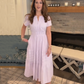 💎 -50% SUR LA ROBE LONGUE EN COTON ! 💎 Col V, Coupe Fluide & Respirante pour Été et Vacances