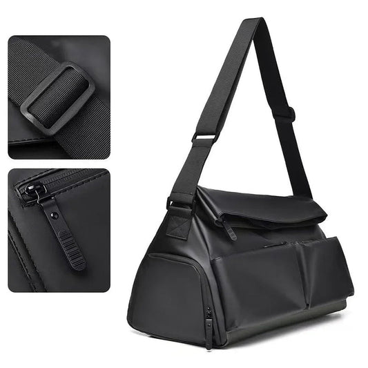 💎 60% DE RÉDUCTION ! 💎 Sac de Voyage Imperméable avec Compartiment pour Chaussures – Grande Capacité, Séparation Mouillé/Sec & Manchon pour Chariot 🌧️👜