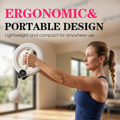 💎 50% DE RÉDUCTION ! 💎 Entraîneur de Bras à Manivelle 360° – Compteur Intelligent, LED Dynamiques & Design Portable pour Sculpter Biceps & Avant-bras 🏋️‍♀️✨