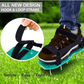 💎 50% DE RÉDUCTION ! 💎 Chaussures Aérateur de Pelouse – Crampons en Fer Zingué, Taille Ajustable & Semelles Antidérapantes 🌿👟