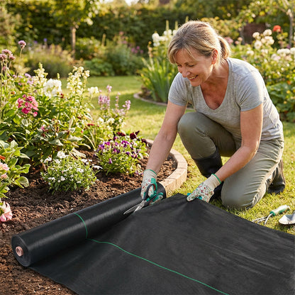 📢📢50% DE RÉDUCTION !! ⏰Toile de Paillage Anti‑Mauvaises Herbes