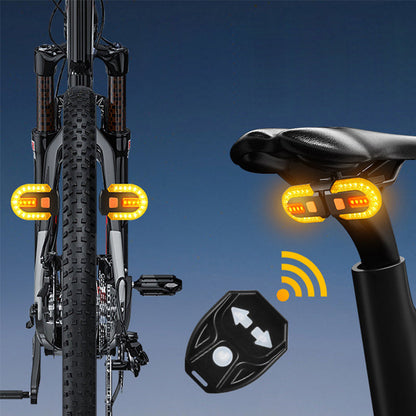 💎 50% DE RÉDUCTION ! 💎 Feu Arrière Vélo à Télécommande Sans Fil – 38 LED, 5 Modes & Recharge USB pour Sécurité Maximale 🚴‍♂️🔴