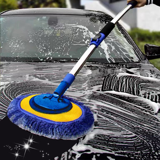 💎 50% DE RÉDUCTION ! 💎 Balai Télescopique en Aluminium pour Lavage de Voiture – 3 Longueurs, Sans Effort & Anti-Rayures 🚗✨