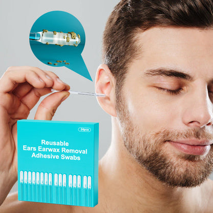 👂 OFFRE SPÉCIALE : 50% DE RÉDUCTION ! ✨ Bâtonnets de Nettoyage Auditif Réutilisables – Lavables, Écologiques & Sécuritaires (24 Pièces) 🌿