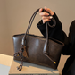 👜 PROMO FLASH : 60% DE RÉDUCTION ! ✨ Sac d'Épaule Vintage en Cuir PU – Intérieur Spacieux, Bandeoulière Fixe & Style Intemporel 💼