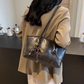 👜 PROMO FLASH : 60% DE RÉDUCTION ! ✨ Sac d'Épaule Vintage en Cuir PU – Intérieur Spacieux, Bandeoulière Fixe & Style Intemporel 💼