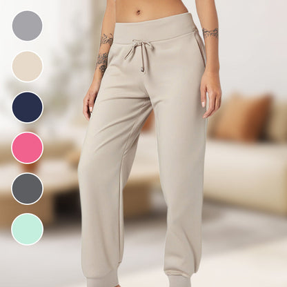 💎 60% DE RÉDUCTION ! 💎 Pantalon de Jogging 3/4 Taille Haute – Coupe Slim, Cordon Ajustable & Poches Pratiques (6 Couleurs, S–3XL) 👖🌸