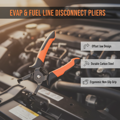 🔧 PROMO LIMITÉE 50% DE RÉDUCTION ! ⚙️ Pinces de Déconnexion EVAP – Double Mâchoire, Ressort Intégré, Acier Carbone 🚗