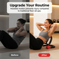 💪🏠 Appareil multifonction pour abdominaux et sit-ups – Rebond assisté, mousse épaisse et entraînement à domicile