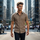 👔 PROMO LIMITÉE 50% DE RÉDUCTION ! 💥 Chemise Décontractée Manches Courtes – Coupe Structurée, Respirante, Polyvalente ✨