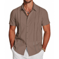 👔 PROMO LIMITÉE 50% DE RÉDUCTION ! 💥 Chemise Décontractée Manches Courtes – Coupe Structurée, Respirante, Polyvalente ✨