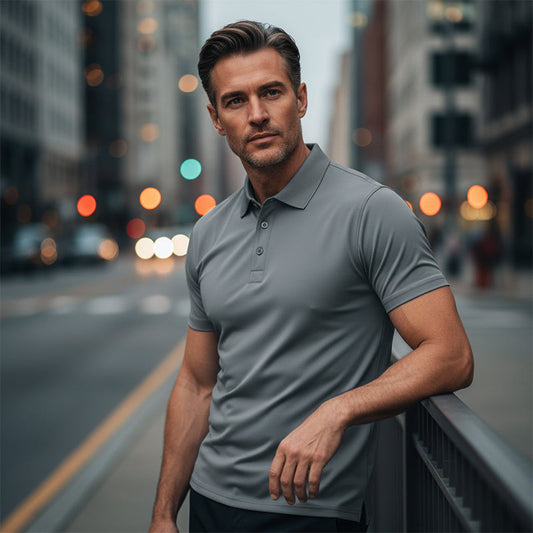 👔 PROMO LIMITÉE 50% DE RÉDUCTION ! ✨ T-shirt Homme Séchage Rapide – Col, Coupe Sport, 5 Couleurs 🍁