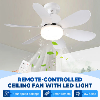 💎 -50% SUR LE VENTILATEUR-PLACARD LED 2 EN 1 ! 💎 4 Vitesses, 3 Couleurs de Lumière & Télécommande ✨