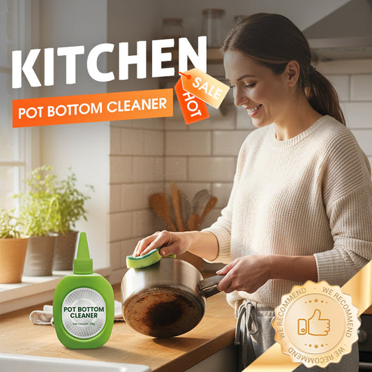 🧼 ACHETEZ 1, OBTENEZ 1 GRATUIT! NETTOYANT PUISSANT POUR FOND DE CASSEROLES ✨ Élimine la graisse incrustée & redonne l'éclat neuf 🍊