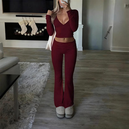 💎 -50% SUR L'ENSEMBLE 2 PIÈCES FEMME ! 💎 Maille Stretch, Coupe Amincissante & Look Rétro pour Jour et Nuit