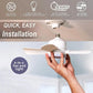 💡 PROMO LIMITÉE 50% DE RÉDUCTION ! 🌀 Ventilateur de Plafond Portable 2-en-1 – Installation Express, LED 4500 Lumens, Silencieux 🏠