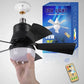 💡 PROMO LIMITÉE 50% DE RÉDUCTION ! 🌀 Ventilateur de Plafond Portable 2-en-1 – Installation Express, LED 4500 Lumens, Silencieux 🏠