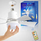 💡 PROMO LIMITÉE 50% DE RÉDUCTION ! 🌀 Ventilateur de Plafond Portable 2-en-1 – Installation Express, LED 4500 Lumens, Silencieux 🏠