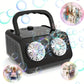 💎 -50% MACHINE À BULLES PORTABLE ! 💎 26 Trous, 2000+ Bulles/Min & Lumières Magiques pour Fêtes