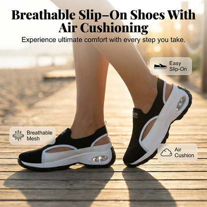 👟 PROMO LIMITÉE 50% DE RÉDUCTION ! ✨ Chaussures Respirantes – Ajourées, à Enfiler, Coussin d'Air ✨