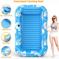 ☀️ PROMO LIMITÉE 50% DE RÉDUCTION ! 🌊 Chaise Longue Gonflable Piscine – Double, 208cm, 159kg, Porte-Gobelets 🏖️