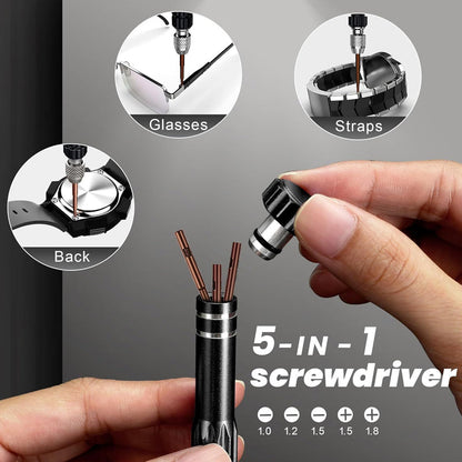 💎 -50% TROUSSE RÉPARATION MONTRE ! 💎 Kit 13-en-1 Précis & Durable pour Débutants & Pros