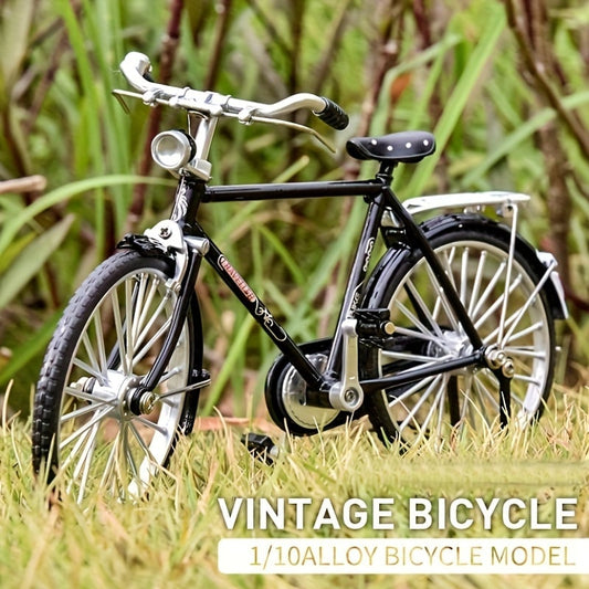 🚴‍♀️ PROMO LIMITÉE 50% DE RÉDUCTION ! 🔧 Mini Modèle de Vélo en Alliage DIY – Kit de Construction 51 Pièces, Décoration Vintage & Cadeau Créatif 🎁