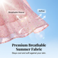 👗 PROMO LIMITÉE 50% DE RÉDUCTION ! ✨ Robe à Laçage Devant & Bretelles Spaghetti – Taille Smockée, Jupe A-Line à Volants 🌸