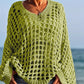💎 -50% SUR LE HAUT CROCHET DÉCONTRACTÉ ! 💎 Motif Élégant, Coupe Fluide & Couleurs Unies Polyvalentes ✨