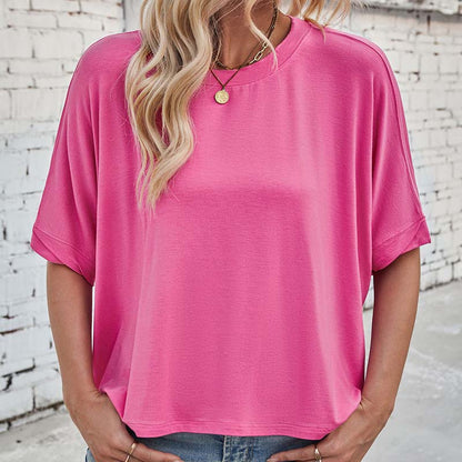 👚 PROMO SPÉCIALE 50% SUR LES HAUTS ! ☀️ Haut Femme Décontracté – Coupe Ample, Tissu Léger & Facile à Porter 🌼