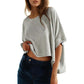 👚 PROMO SPÉCIALE 50% SUR LES HAUTS ! ☀️ Haut Femme Décontracté – Coupe Ample, Tissu Léger & Facile à Porter 🌼