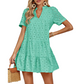 👗 60% DE RÉDUCTION! 🌞 Robe d'Été en Coton avec Broderie Ajourée – Légère, Chic & Parfaite Pour Les Journées Chaudes 🌸
