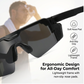 🕶️ PROMO LIMITÉE 50% DE RÉDUCTION ! 💥 Lunettes Sport UV400 Unisexe – Protection Totale, Anti-Éblouissement, Confort Ergonomique ✨