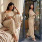 💃 PROMO LIMITÉE 50% DE RÉDUCTION ! 👗 Ensemble 2 Pièces Femme – Haut Asymétrique Épaules Dénudées & Pantalon Large 🍂