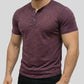 💎 -50% SUR LE T-SHIRT HENLEY POUR HOMME ! 💎 Coupe Athlétique, Tissu Respirant Premium & Patin Boutonné Classique ✨