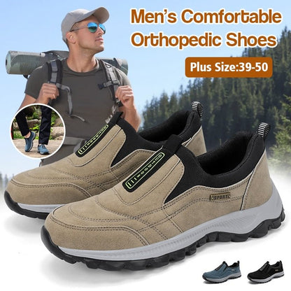 ⛰️ PROMO LIMITÉE 50% DE RÉDUCTION ! ✨ Chaussures de Randonnée Hommes – Antidérapantes, Soutien Voute, Confort ✨