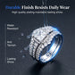 💍 Soldes 2026 — Plus de 32 000 vendus!✨ Bague Zircone Cubique Taille Princesse – Éclat Radieux 🌟
