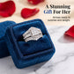 💍 Soldes 2026 — Plus de 32 000 vendus!✨ Bague Zircone Cubique Taille Princesse – Éclat Radieux 🌟
