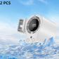 🌀 PROMO LIMITÉE 60% DE RÉDUCTION ! 🚗 Ventilateur Personnel USB Mains Libres – LED, Double Usage, Silencieux 💨