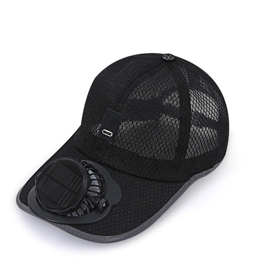 🧢 PROMO LIMITÉE 50% DE RÉDUCTION ! ☀️ Casquette Baseball Ventilateur Solaire – Double Alimentation, 3 Vitesses, UPF50+ 🌬️