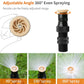 💦 PROMO LIMITÉE 50% DE RÉDUCTION ! ✨ Arroseur Pelouse 360° – Rotation Réglable, Tandem, Résistant à la Corrosion 🌿
