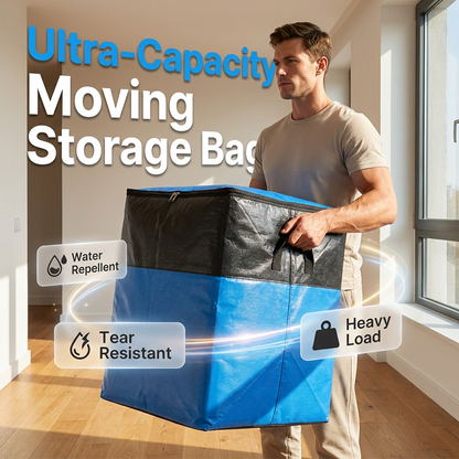 ✨ PROMO LIMITÉE 50% DE RÉDUCTION ! 🧳 Grand Sac de Déménagement Pliable - Imperméable, Grande Capacité 📦