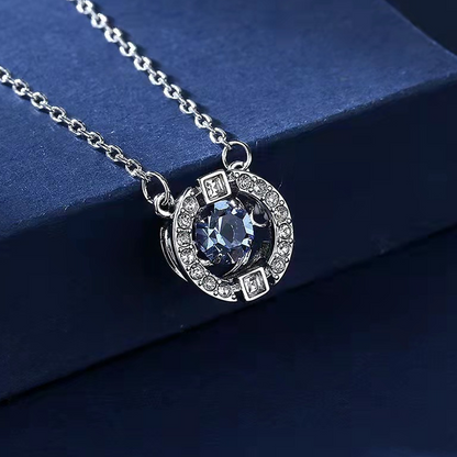 💎 PROMO FLASH : 60% DE RÉDUCTION ! 📿 Collier Danse Strass Étincelant – Pierre Mobile, Anti-Transpiration & Chaîne en O (6 Couleurs) ✨