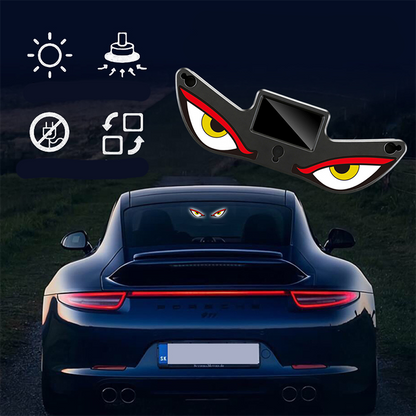 🔥 Offre exceptionnelle : 60 % de réduction 🌟 Feu d'avertissement LED « Œil du diable » à énergie solaire : brillez avec style 🚗💡