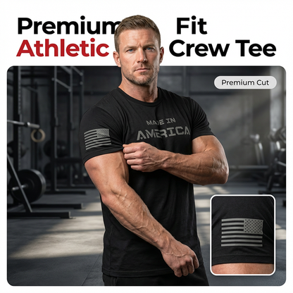 👕 OFFRE SPÉCIALE : 50% DE RÉDUCTION ! 🏃 T-Shirt Homme Col Rond Coupe Athlétique – Coton Respirant, Liberté de Mouvement & Évacuation d'Humidité ✨